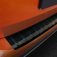 Kryt prahu zadních dveří nerez černý VW T-Cross -- od roku výroby 2018- / 2024- Kryt prahu zadních dveří nerez černý VW T-Cross -- od roku výroby 2018- / 2024-