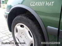 Lemy blatn�k� �ern� matn� VW Scirocco 2dv.  -- rok v�roby  1978-1981 (4d�ln� sada)
