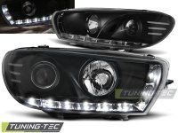 Přední světla Volkswagen Scirocco, 2008-, LED Daylight, černé black 1 Přední světla Volkswagen Scirocco, 2008-, LED Daylight, černé black 1