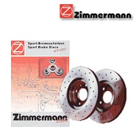 Zimmermann p�edn� sportovn� brzdov� kotou�e - vzduchem chlazen� VW EOS (1F7), 2.0 FSI - v�kon 110 kW -- od roku v�roby 03/2006- (600.3221.50)